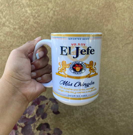 El Jefe Mas Chingon 15oz Mug