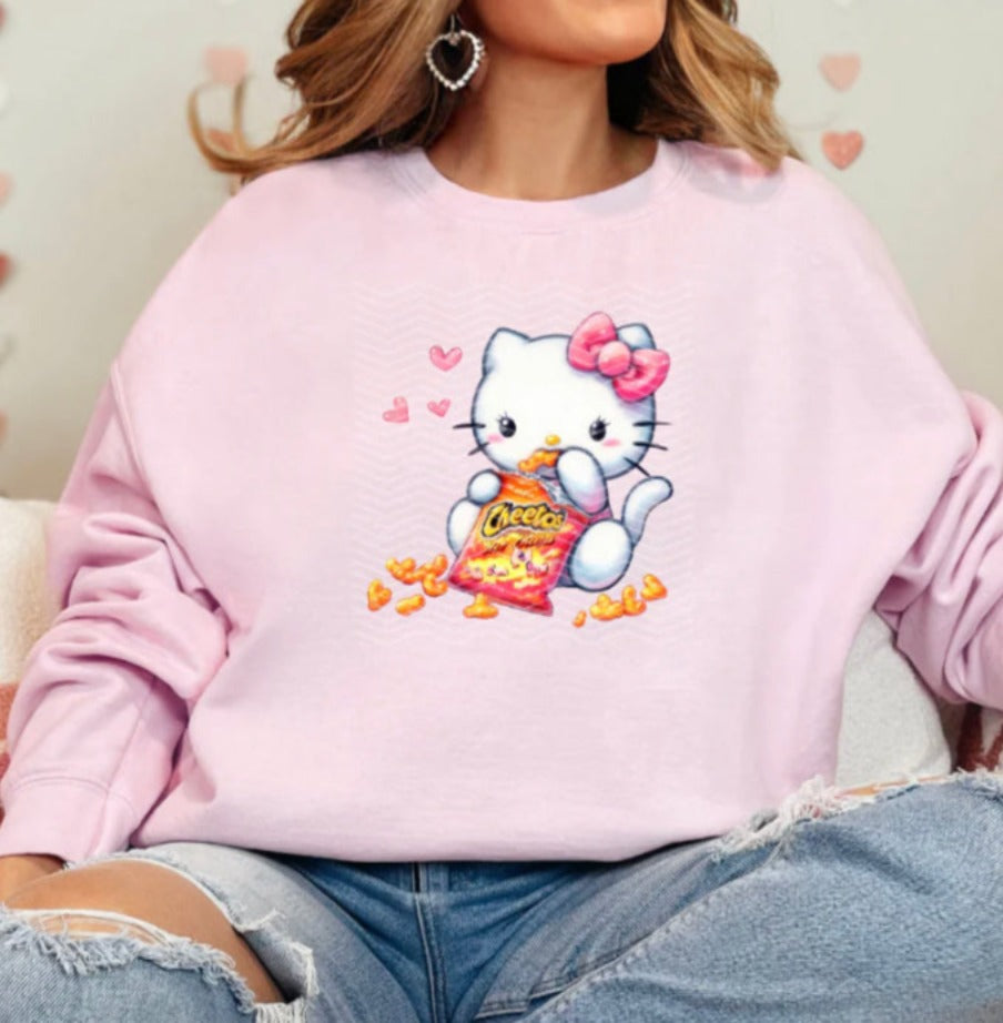 Kitty Hearts Sweater