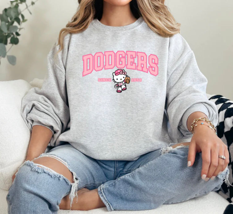 Pink Baseball Shirt / Sweater