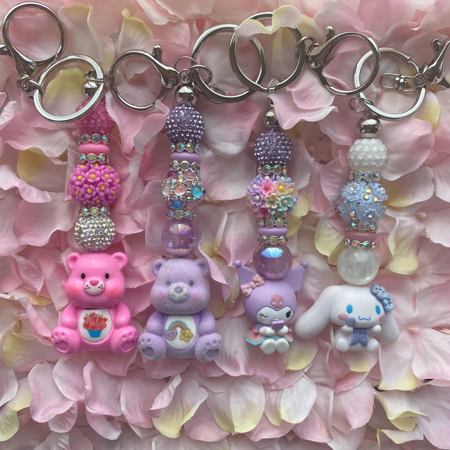 Premade Beaded Keychains