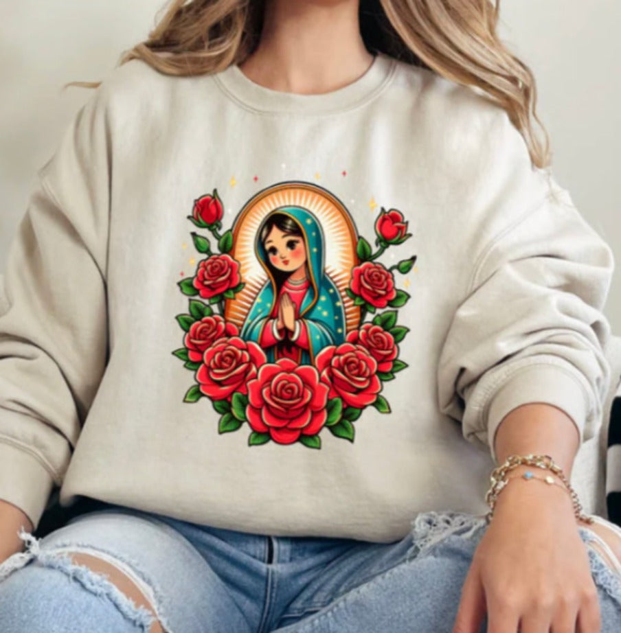 Virgencita De Guadalupe Shirt / Sweater