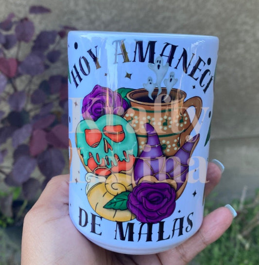 Hoy Amanecí De Malas 15oz Mug