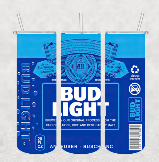 Blue Light Beer Tumbler