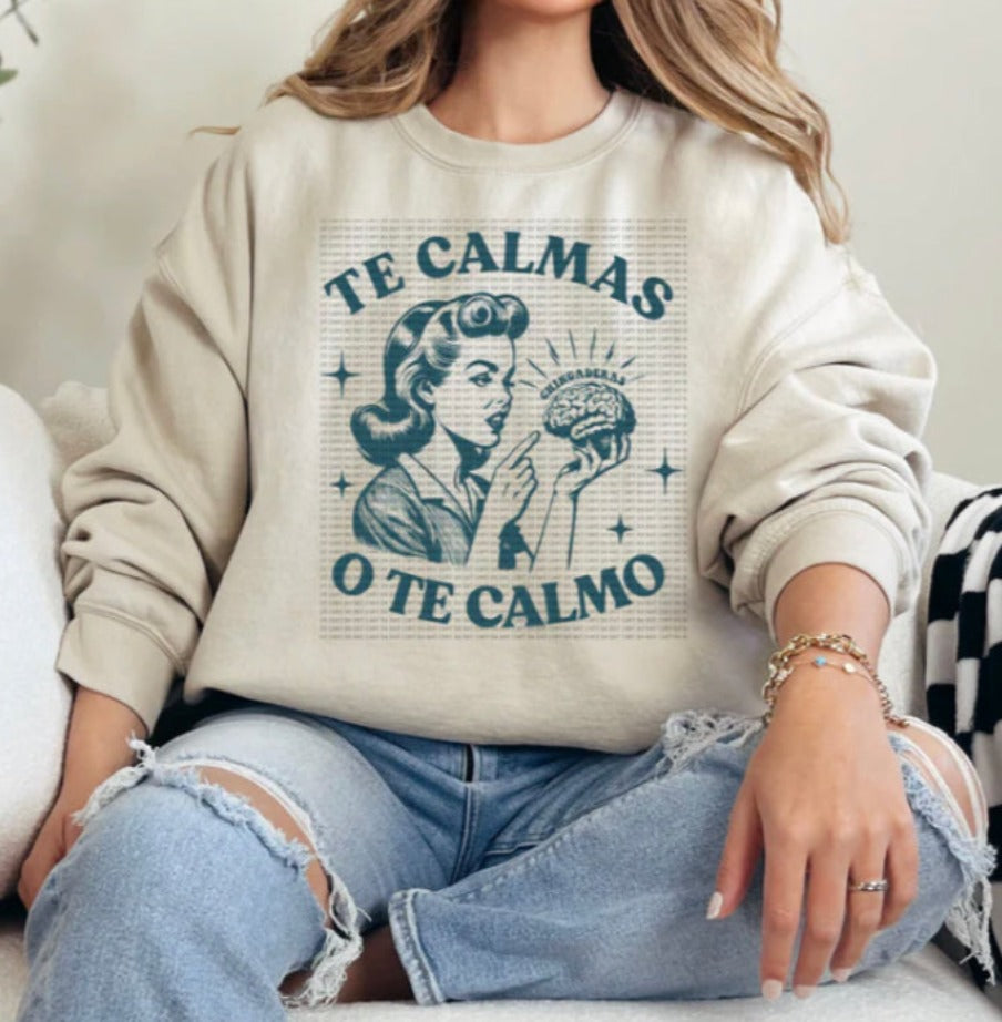 Te Calmas o Te Calmo Retro