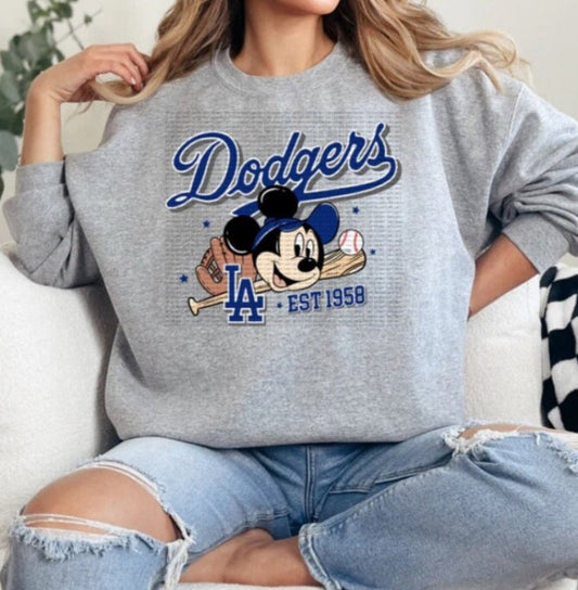 Blue Mouse Shirt / Sweater