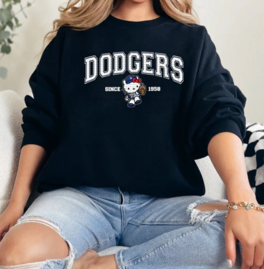 L. A. Kitty Baseball (White Letters)