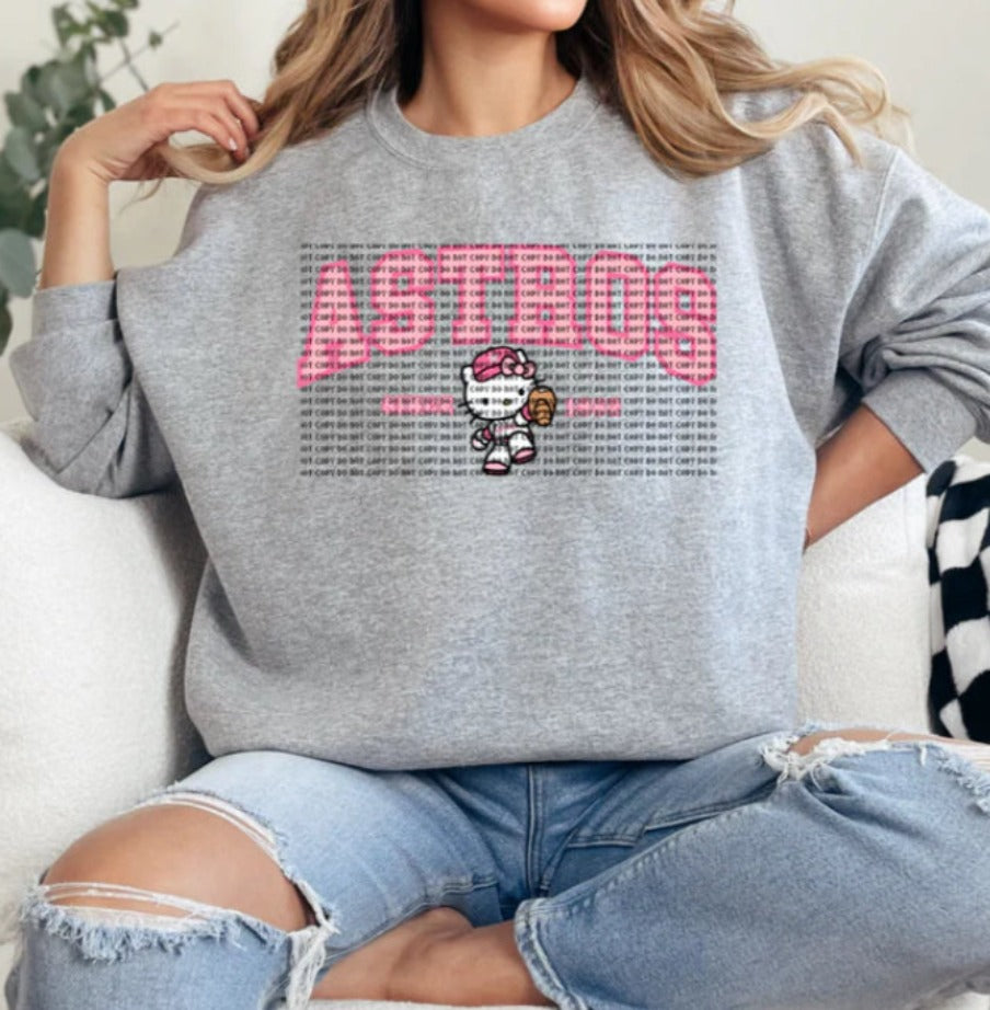 Houston Pink Kitty Baseball