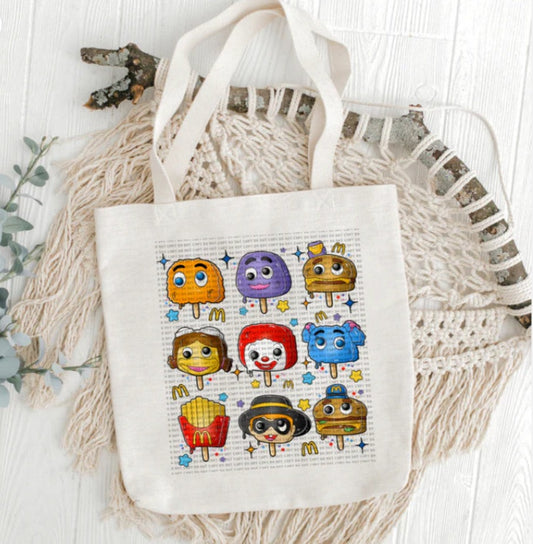 Fast Food Ice Creams Tote