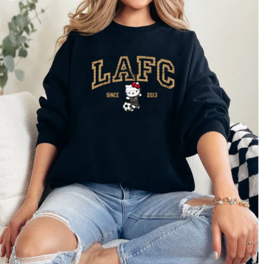 Kitty FC Soccer (Tan Lettering) Shirt / Sweater