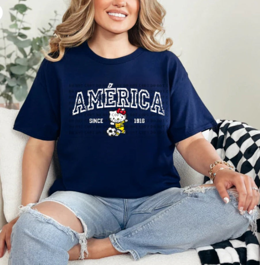 HK America (White Lettering) Shirt / Sweater