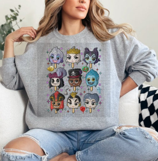 Villain Popsicle Shirt / Sweater