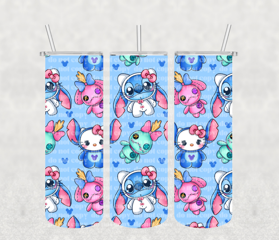 HK x Stitch Tumbler