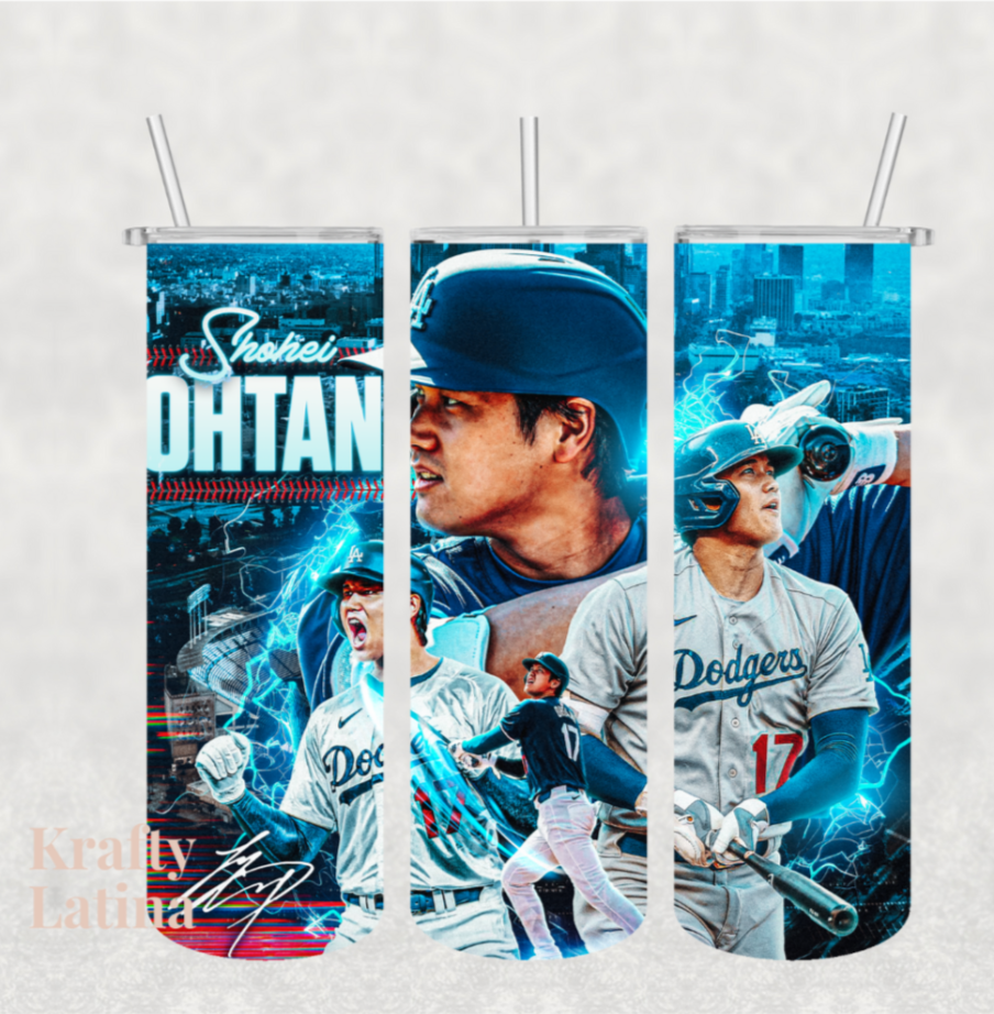 LA Baseball Tumbler