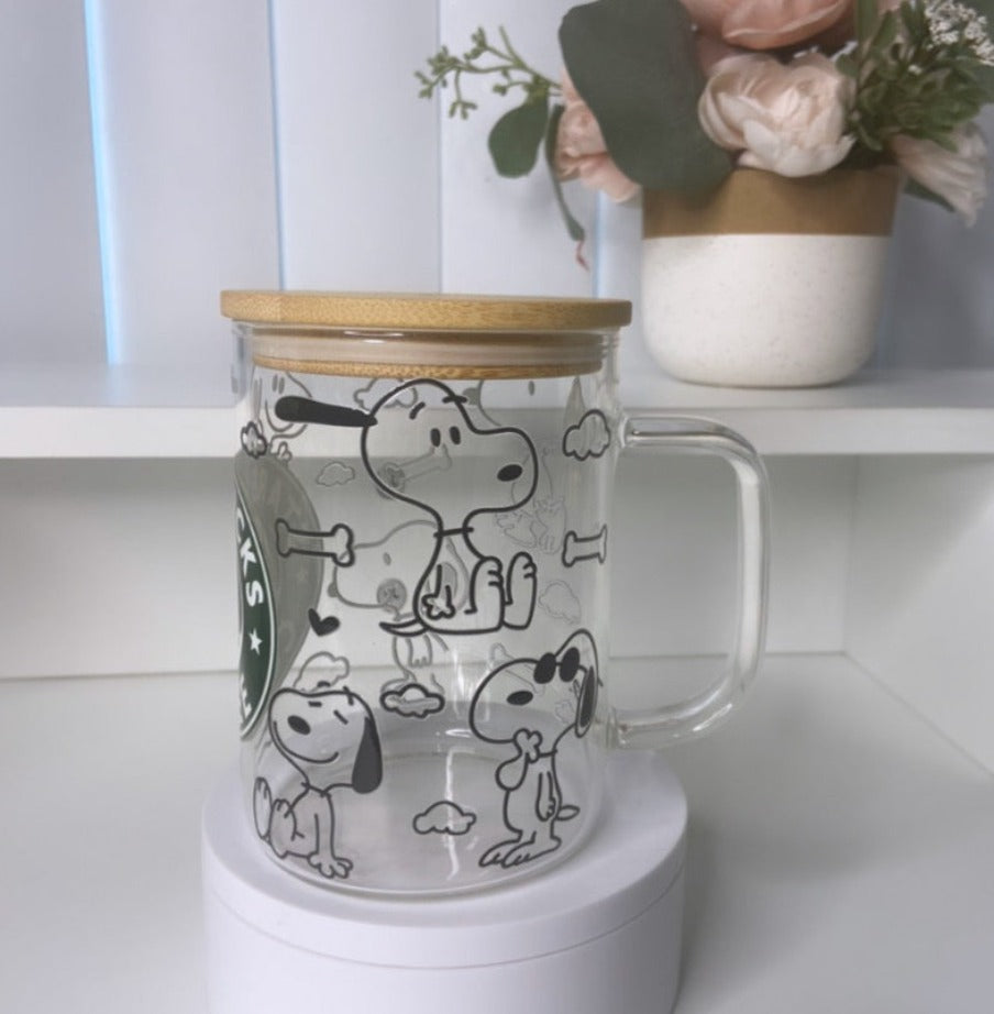 Cool Dog Glass Mug