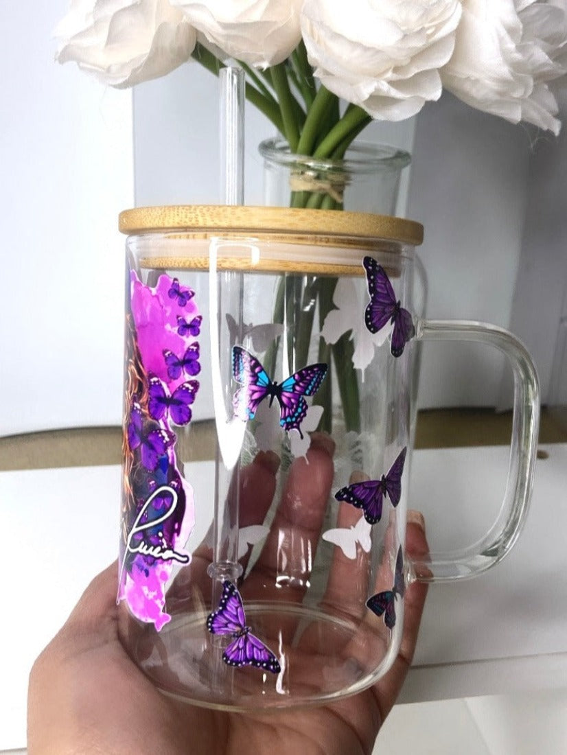 Diva Glass Glass Mug